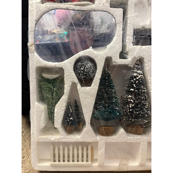 Department 56 Large Set Village Accessories Many Pieces Trees Lights Figurines - Picture 2 of 14